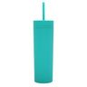 Frosted Straight Straw Bottle