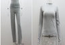 Casual Slim Top & Trousers Set