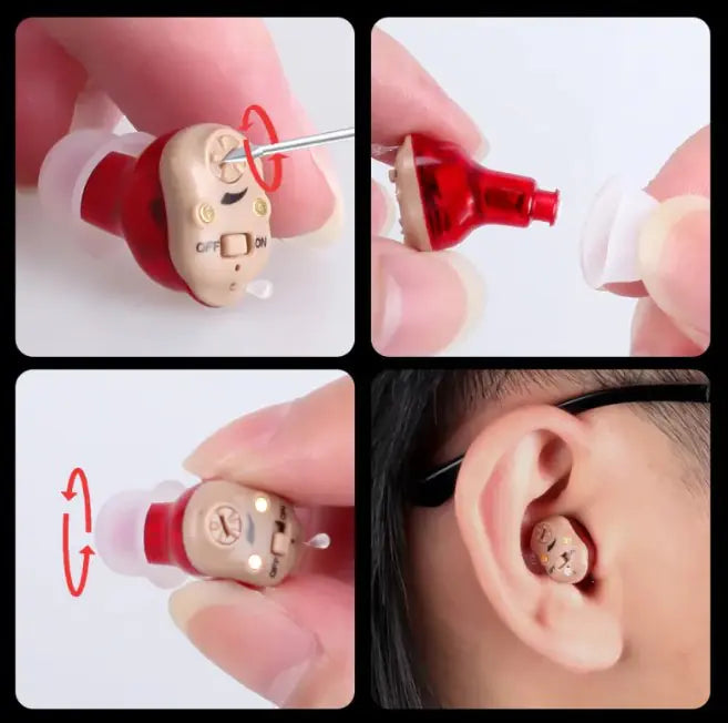 Magnetic Charging Digital Hearing Aid