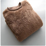 Men's Plus-Size Warm Knit Sweater
