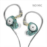 KZ EDX Pro Noise Cancelling Earbuds - HIFI In-Ear Headphones with Bass