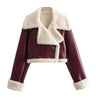 Women's Vintage Faux Leather Jacket