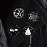 Heart Pentagram Pin