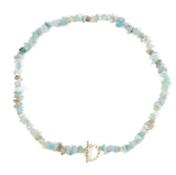 Natural Stone Bead Necklace