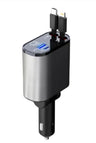 Metal Car Charger 100W Super Fast Charging Car Cigarette Lighter USB-C Adapter