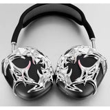 Silver Liquid Headset Cover