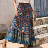 Bohemian Lace Patchwork Skirt