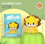 Cartoon Animal Series Cute Doll Tiny Particle Building Blocks