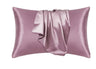 Silk-like Solid Color Pillowcase