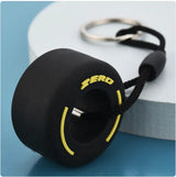 PVC Soft Rubber Tire Keychain