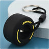 PVC Soft Rubber Tire Keychain