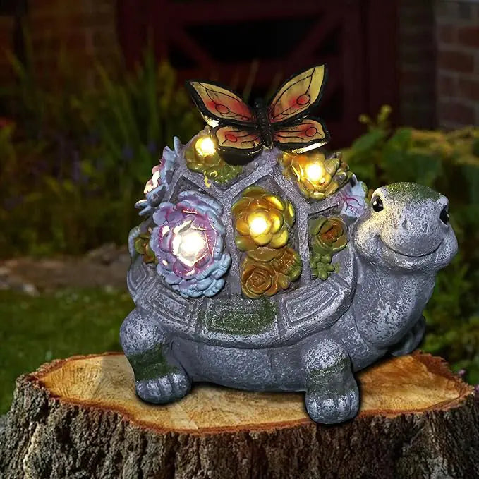 Solar Statue Garden Decoration