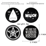 Heart Pentagram Pin