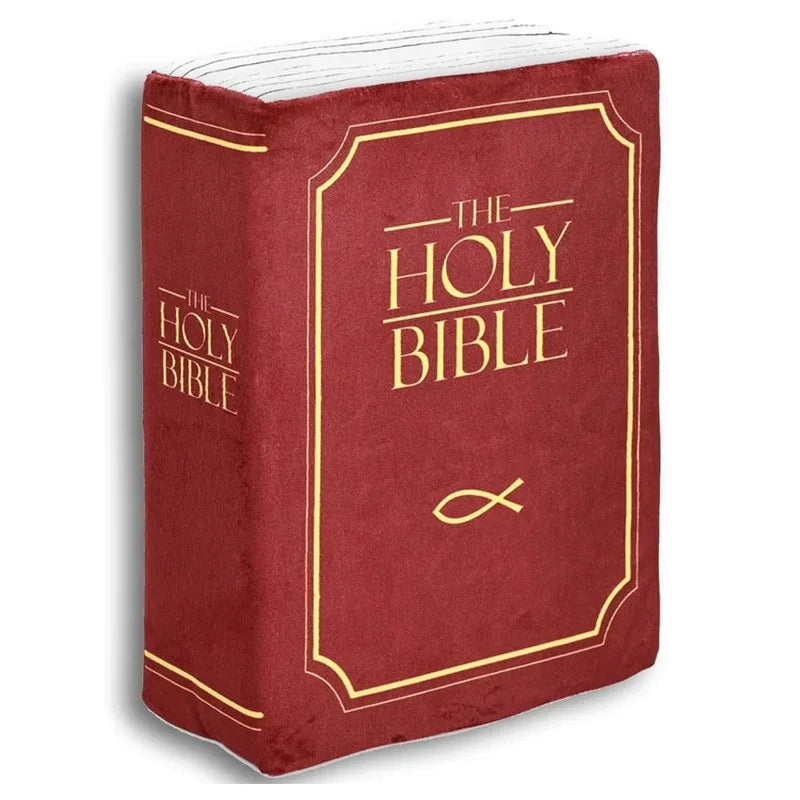 Christmas Bible Plush Pillow