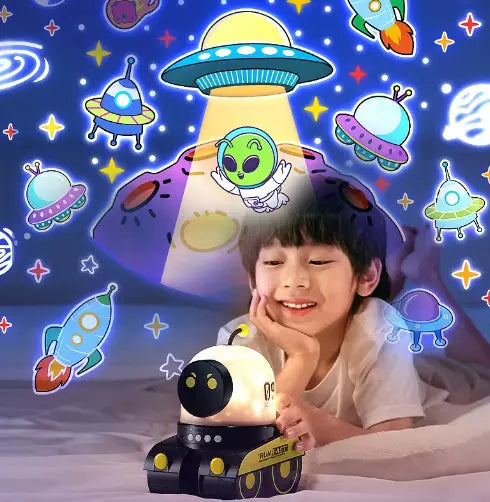 Robot Projection Lamp