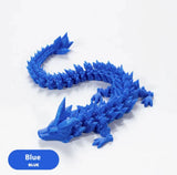 3D Printing Decoration Joint Movable Crystal Gem Dragon Hand-made