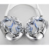 Silver Liquid Headset Cover