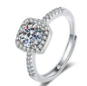 Female Imitation Moissan Diamond Ring