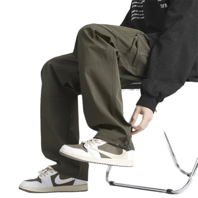 Men's Solid Color Workwear Pants