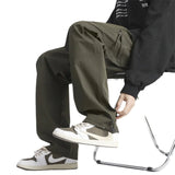 Men's Solid Color Workwear Pants