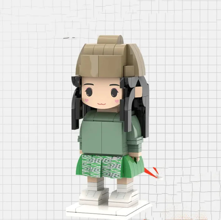 Photo Character Building Blocks Puzzle