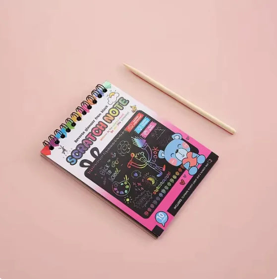 Creative Graffiti Children's Colorful Diy Scraping Painting