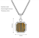 TurquoiseSquare Pendant