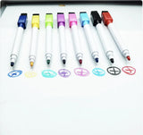 Eco-Friendly Whiteboard Markers with Eraser - 8-Piece Set for Kids