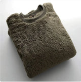 Men's Plus-Size Warm Knit Sweater