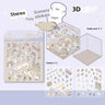 3D Cabin Landscape Stickers