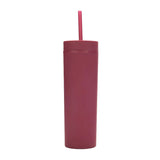 Frosted Straight Straw Bottle