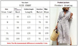Women's Half-Sleeve Striped Cardigan Lace-Up Dress