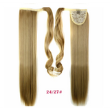 Synthetic Long Straight Wrap Around Hair Extension