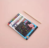 Creative Graffiti Children's Colorful Diy Scraping Painting