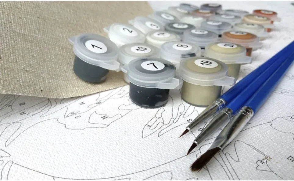 DIY Digital Oil Painting Kit