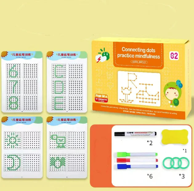 Children's Pen Control Training Erasable Paper