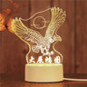 3D LED Night Light Lamp