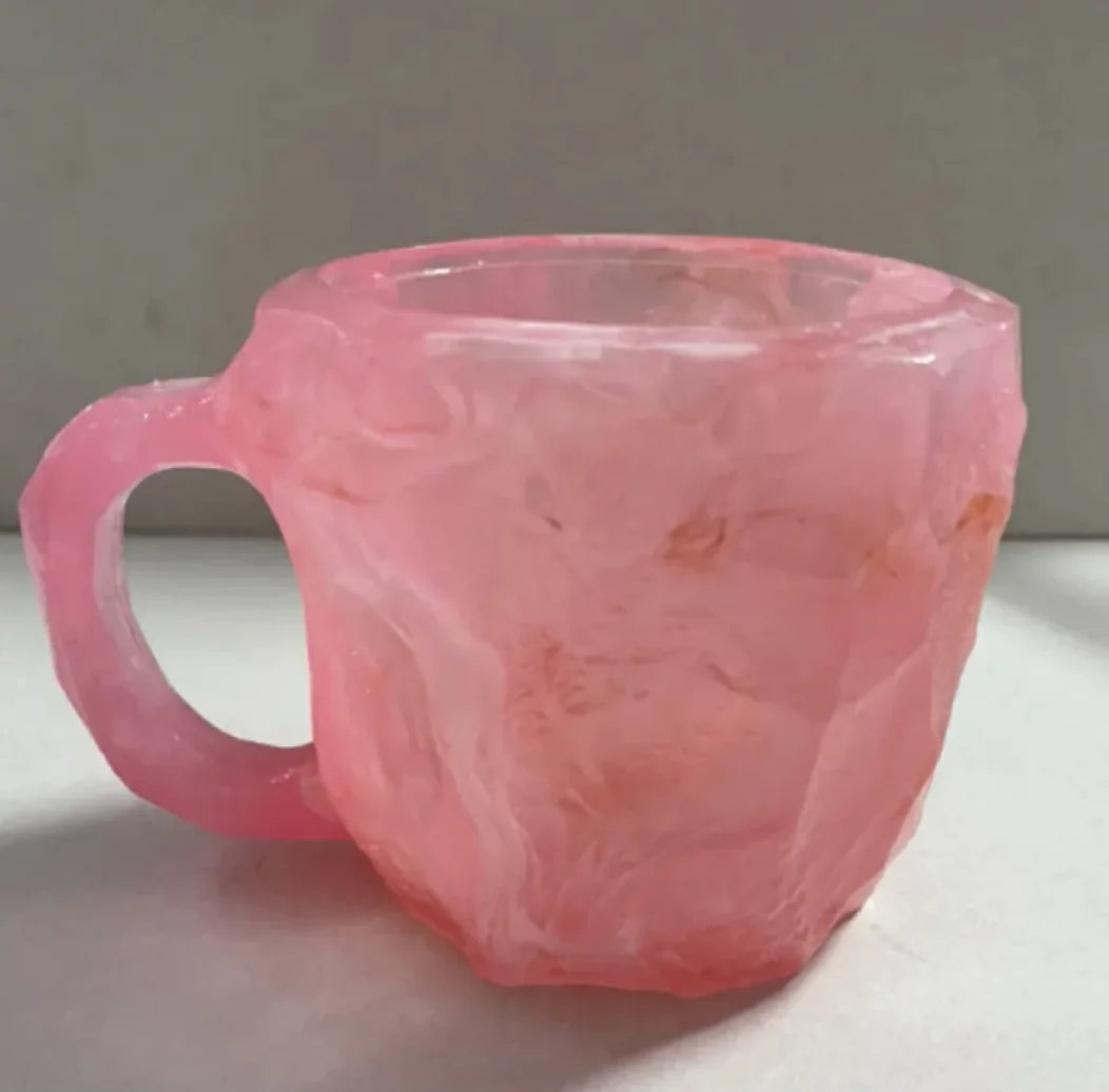 400ml Resin Mineral Crystal Coffee Mug