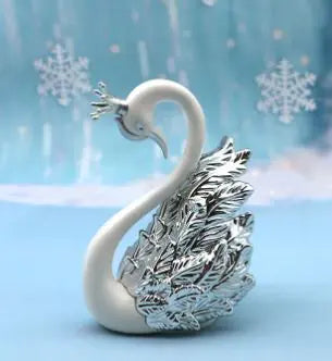Crown Swan Decoration