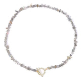 Natural Stone Bead Necklace