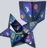 Solid Geometry Magic Cube Changeable Magnetic Deformation Toy