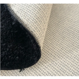 Black No 8 Flocking Carpet Living Room Sofa