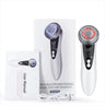 Iontophoresis Facial Skin Care Device with LED Light Therapy