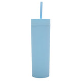 Frosted Straight Straw Bottle