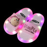 Glowing Dinosaur Cartoon Slippers for Kids