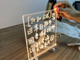 Colorful LED Message Board
