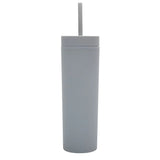 Frosted Straight Straw Bottle
