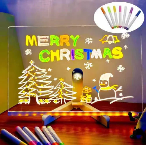 DIY Luminous Message Board