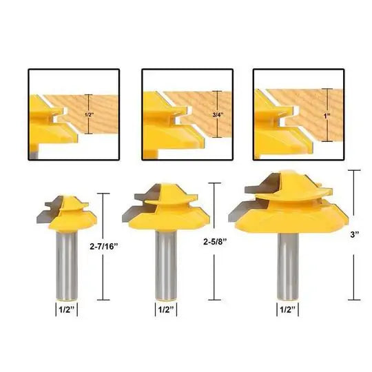 Lock Mitre Router Bit