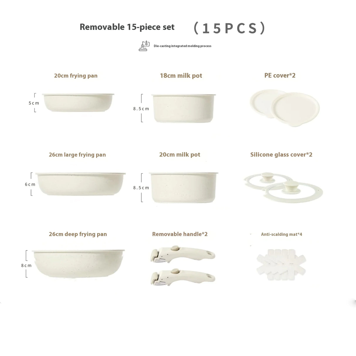 Non-Stick Pot and Steamer Set